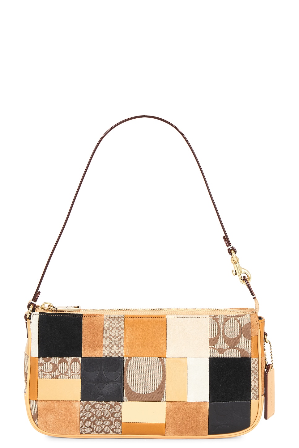 Plaza Patchwork Shoulder Bag