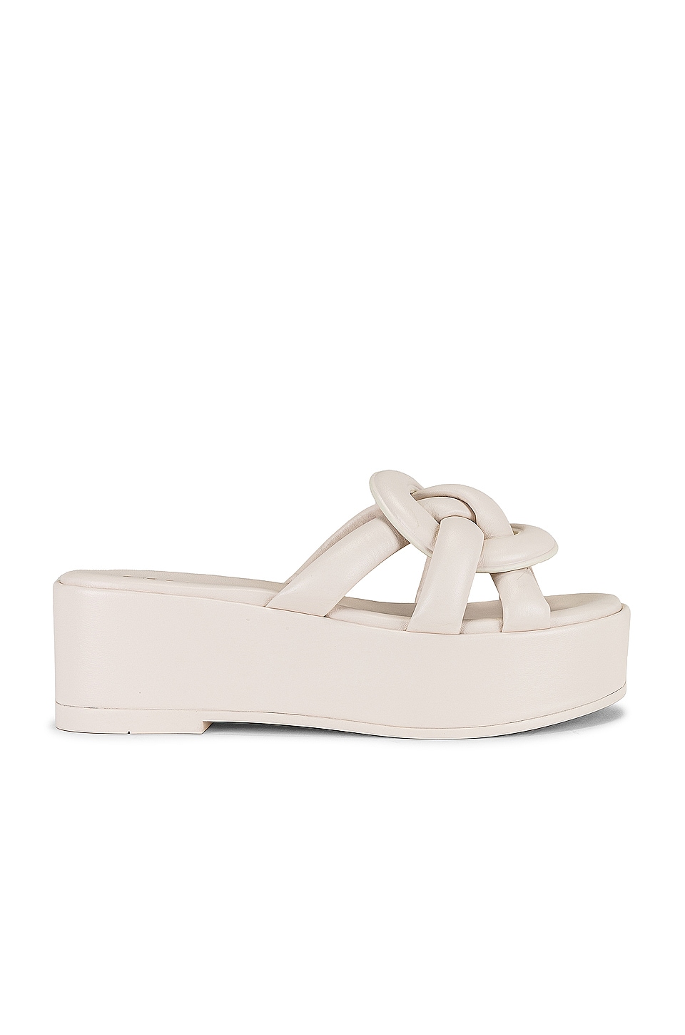 Coach - White Leather Logo Thong Sandals Sz 7 – Current Boutique