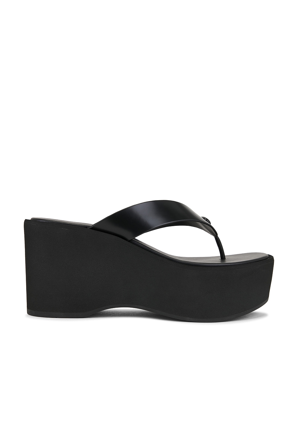 【COACH】Sculpted フリップ フロップ サンダル Coach Sculpted Platform Flip Flop in Black | REVOLVE