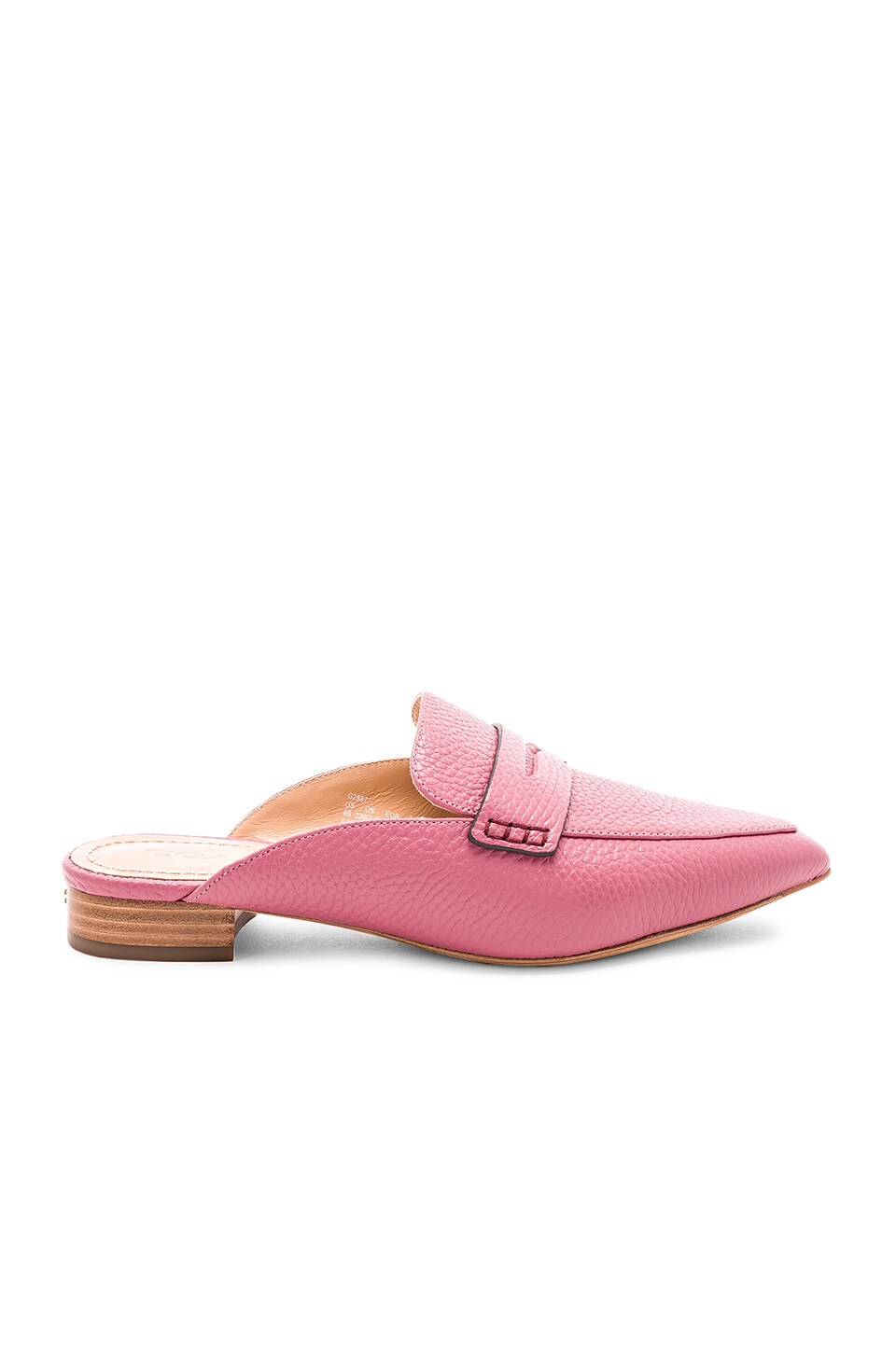 coach nova loafer slide