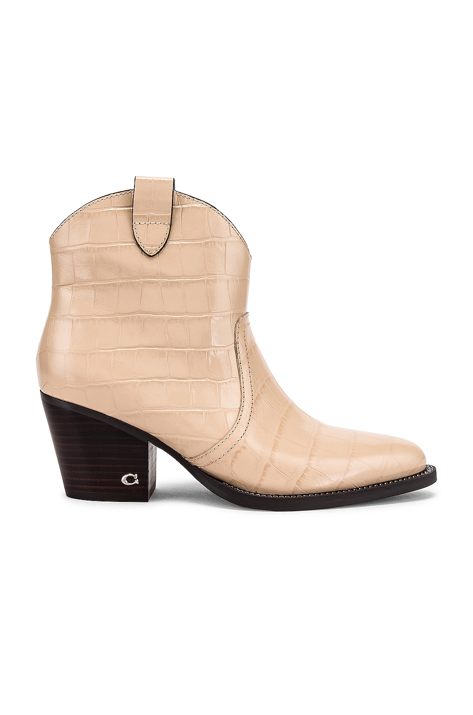 coach western bootie