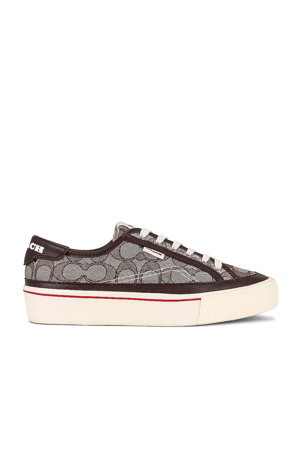 Coach Citysole Platform Sneaker in Oak & Saddle REVOLVE