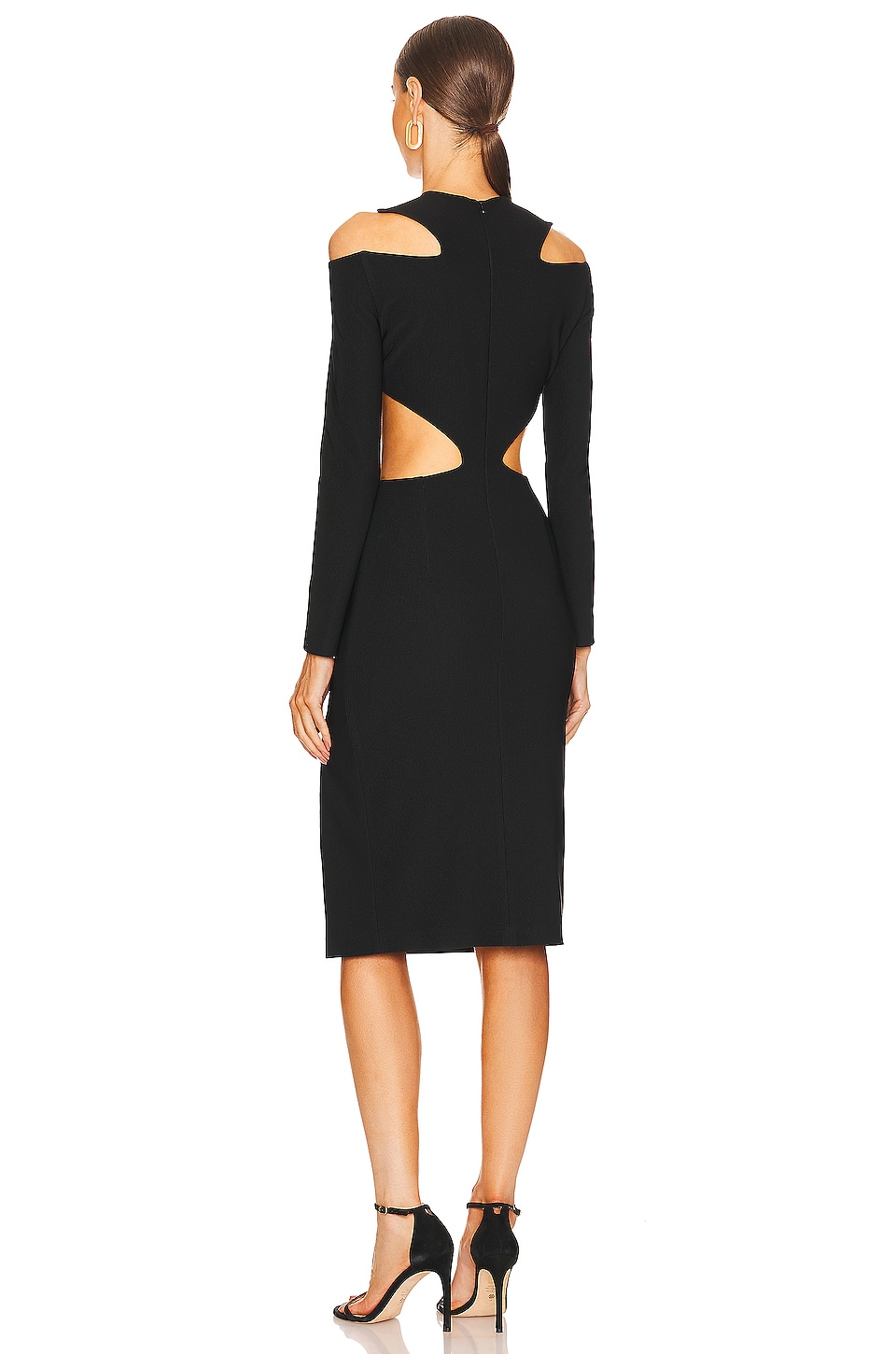 Ceren Ocak CutOut Dress in Black REVOLVE — free download