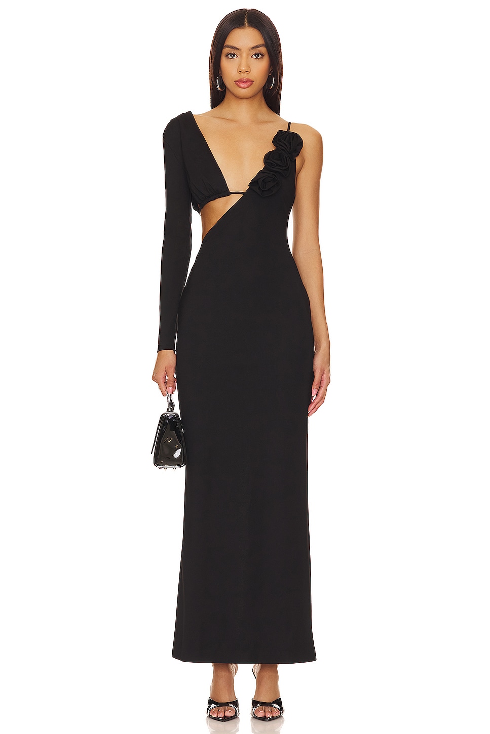 Camila Coelho Waleska Maxi Dress In Black Revolve