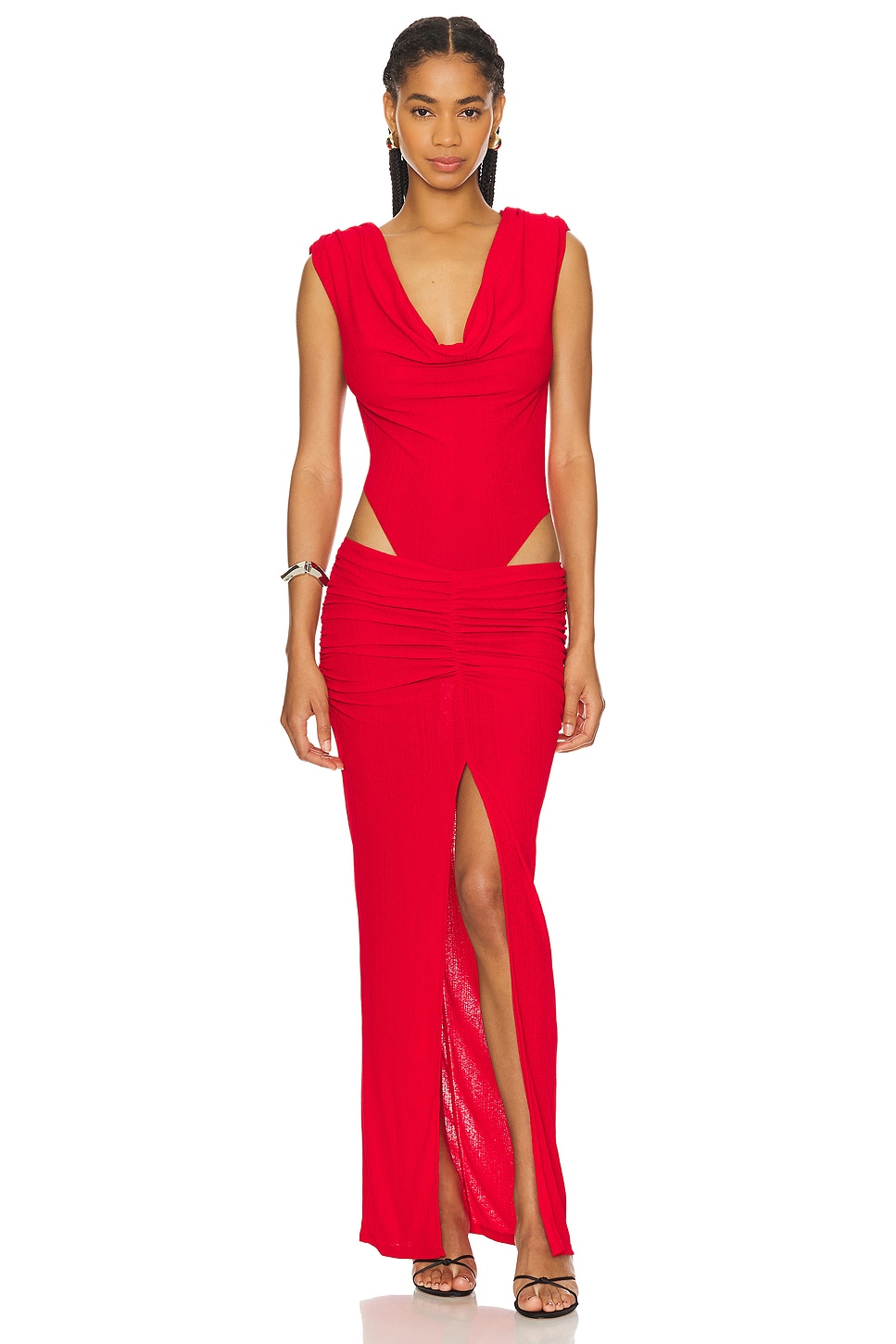 Camila Coelho Caminho Maxi Dress in Red | REVOLVE
