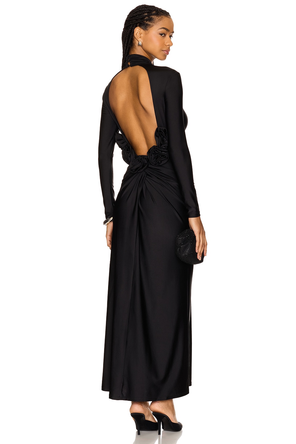 Camila Coelho Telma Maxi Dress in Black | REVOLVE