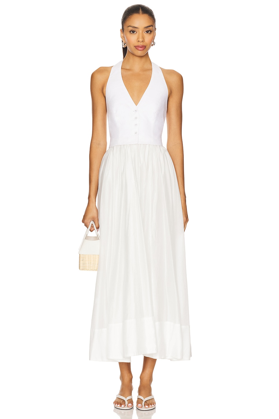 Lino Midi Dress