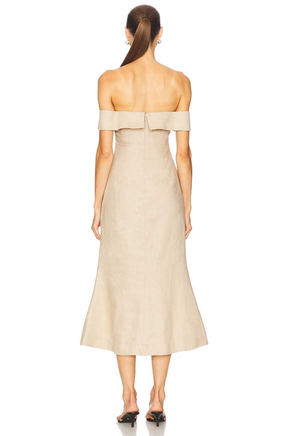 Harlow Linen Midi Dress