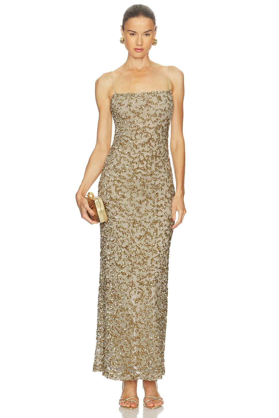 Camila Coelho Kinsley Maxi Dress in Champagne | REVOLVE Camila Coelho Kinsley Maxi Dress in Champagne | REVOLVE