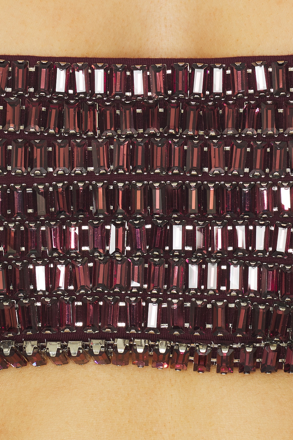 Camila Coelho Gelina Maxi Dress - Burgundy