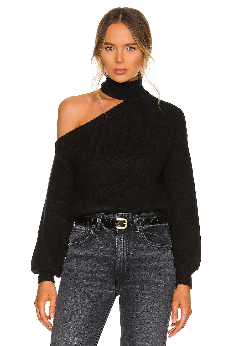 Camila Coelho Davey Sweater in Black | REVOLVE