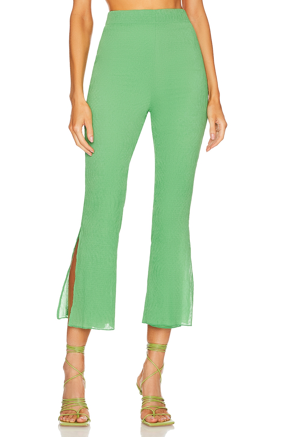 Image 1 of Linez Pants in Green
