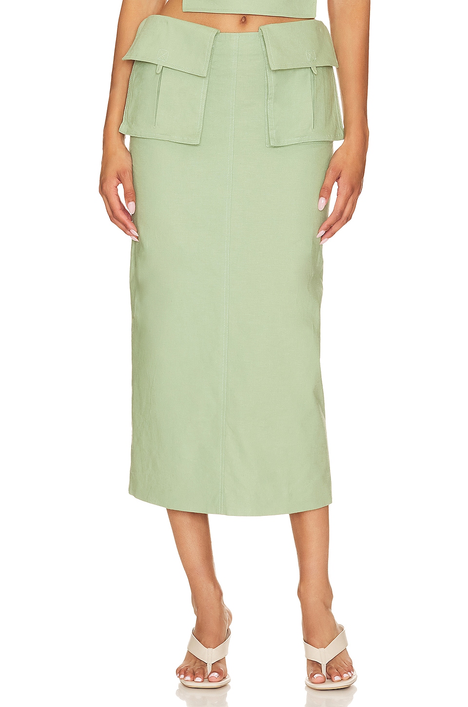 Rousseau Midi Skirt - Thumbnail 1