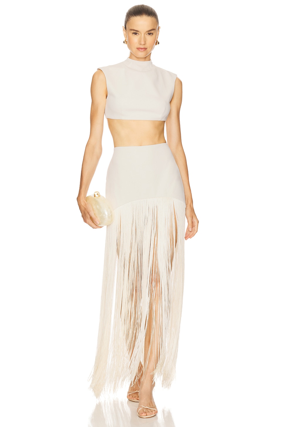 Camila Coelho Goldie Maxi Skirt thumbnail