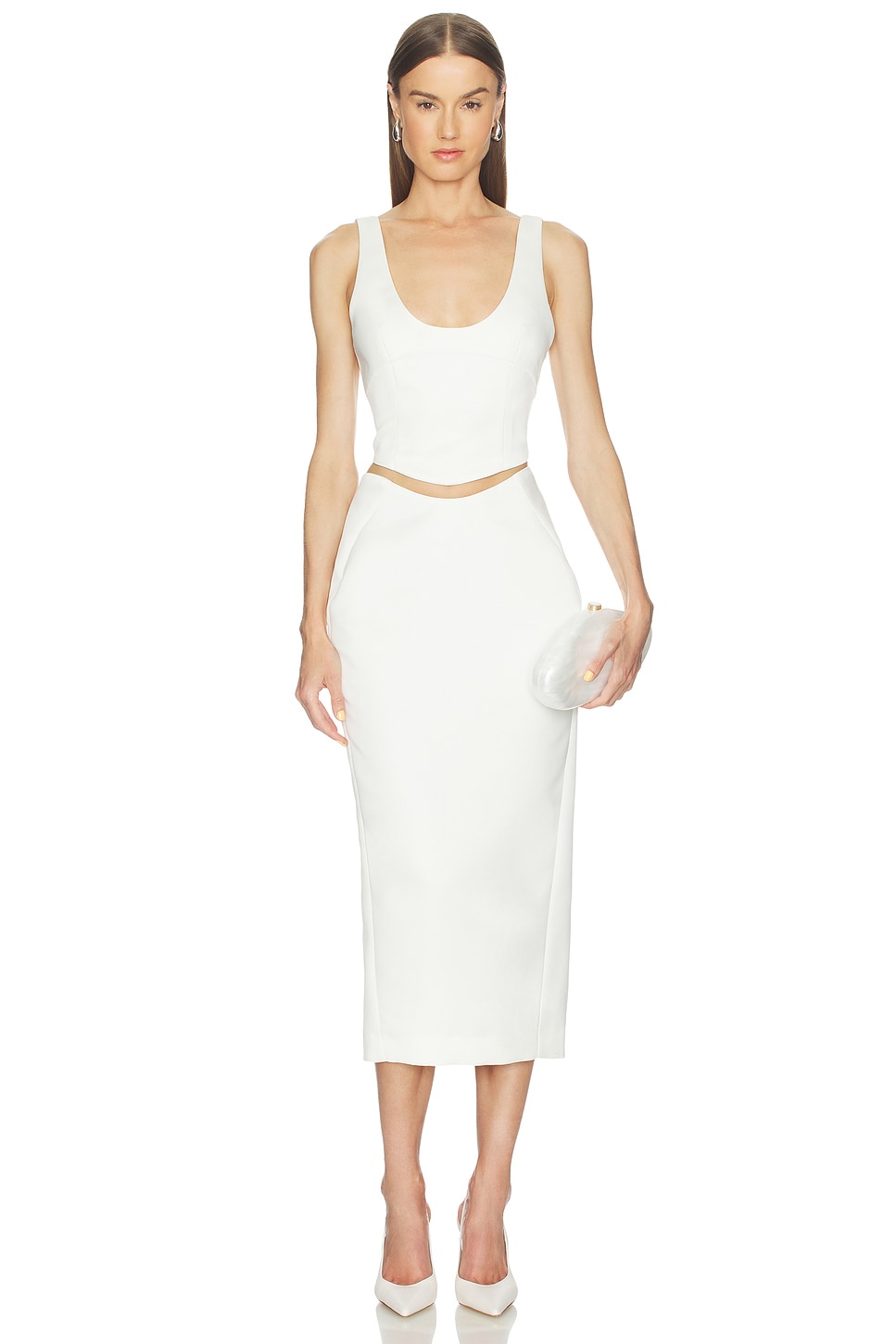 Camila Coelho Lotta Midi Skirt thumbnail