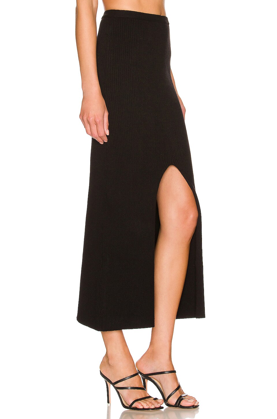 Camila Coelho Macadamia Skirt in Black
