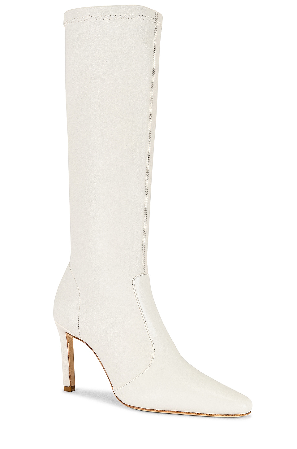 Camila Coelho Cara Boot in Ivory
