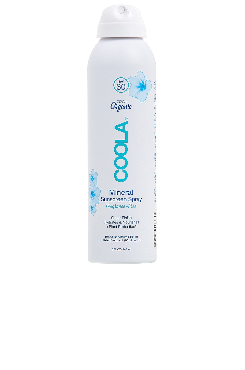 Shop Coola Fragrance Free Mineral Body Sunscreen Spray Spf 30 In N,a