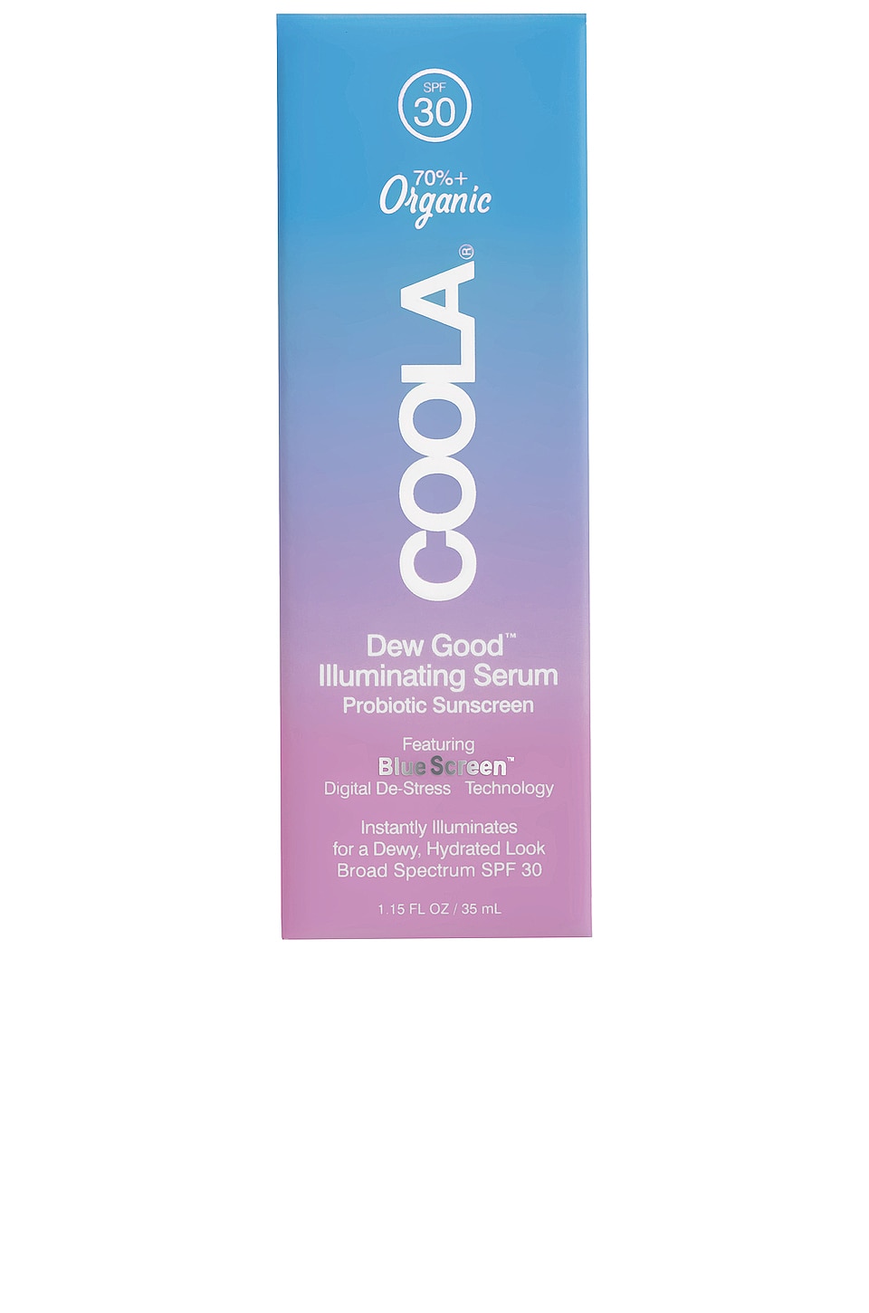 COOLA Dew Good Illuminating Serum Probiotic Sunscreen SPF 30