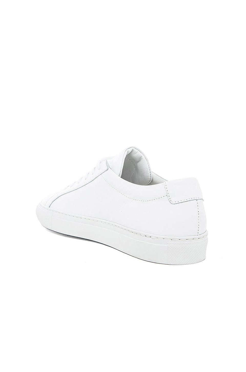 Common Projects Original Leather Achilles Low in White | REVOLVE
