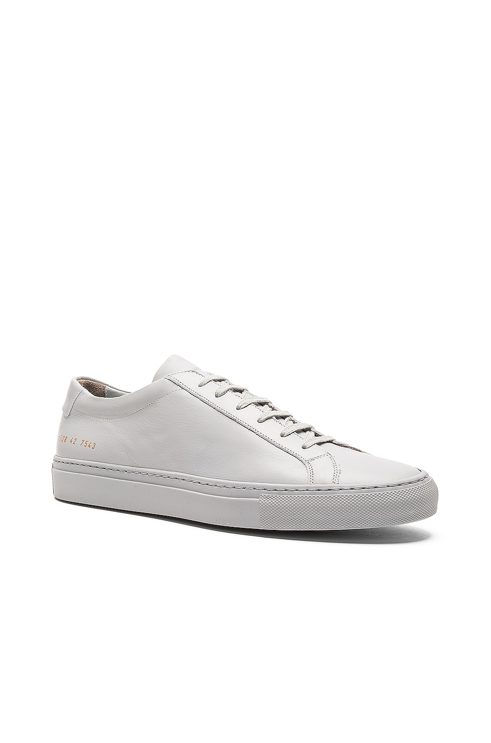Common Projects Original Leather Achilles Low in Grey