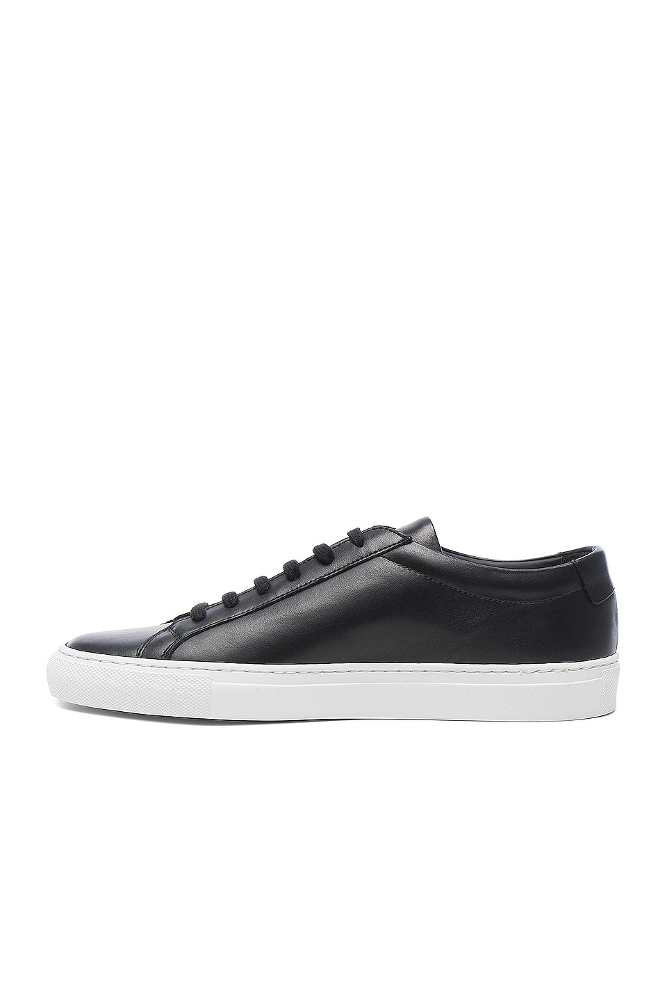Common Projects Original Leather Achilles Low in Black | REVOLVE