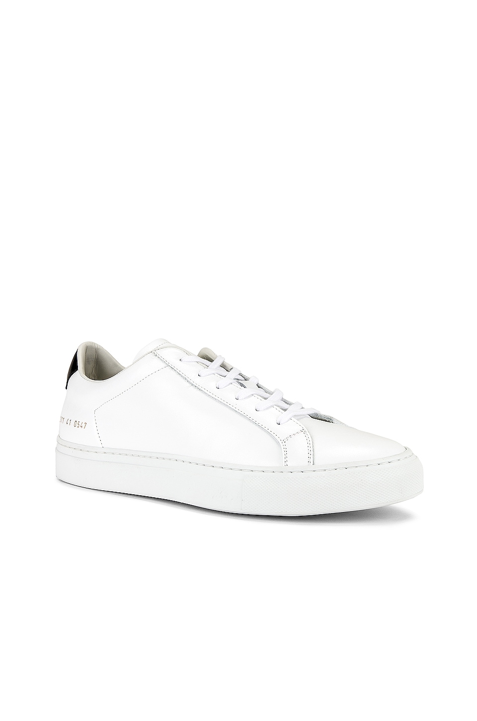 Common Projects Retro Low in White & Black