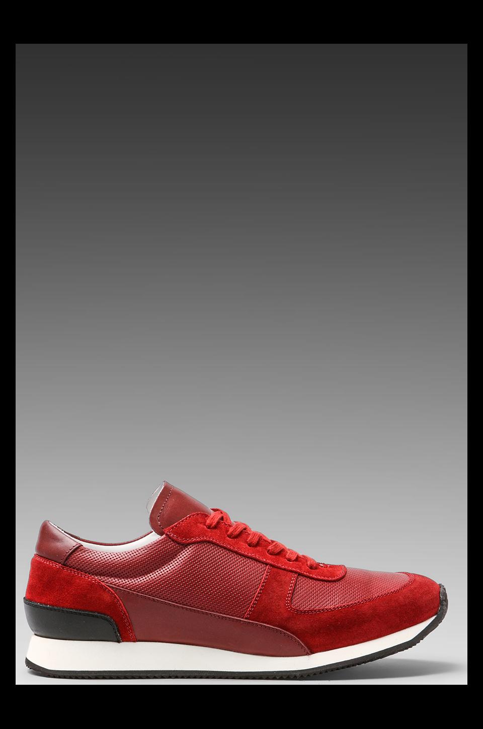 Common Projects Track Shoe in Red