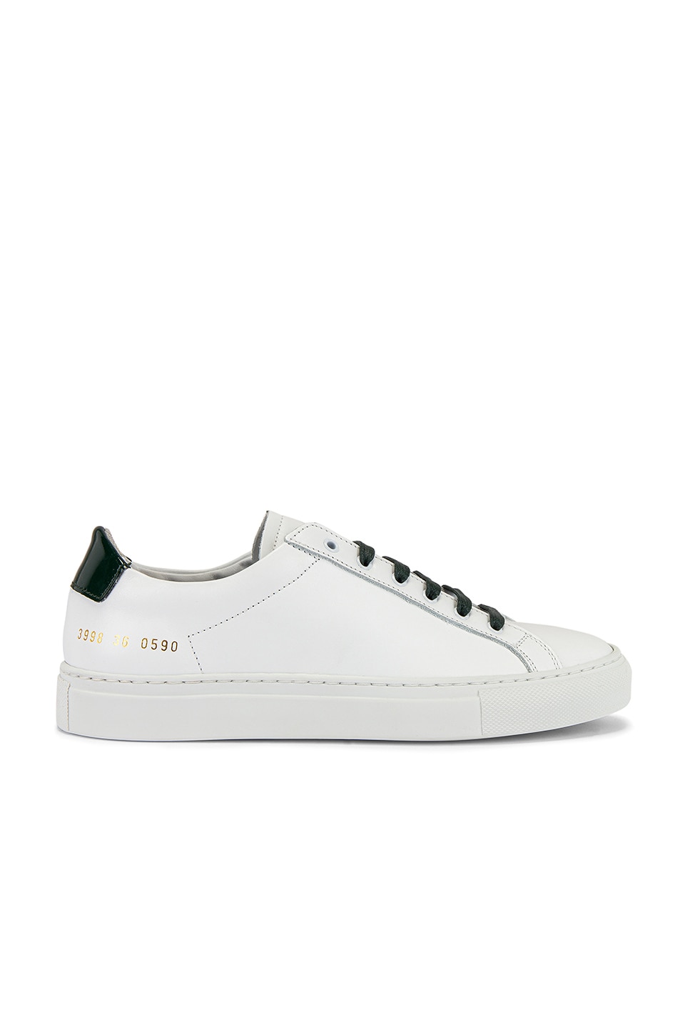 common projects retro low black