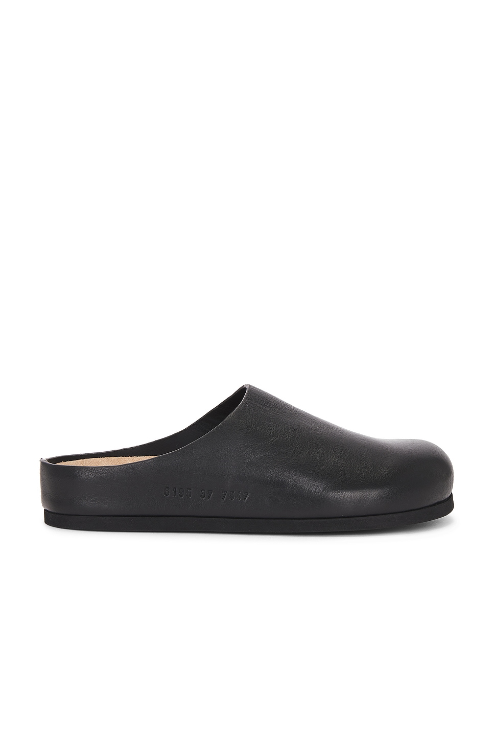 Common Projects Leather Clog in Black | REVOLVE display picture 3