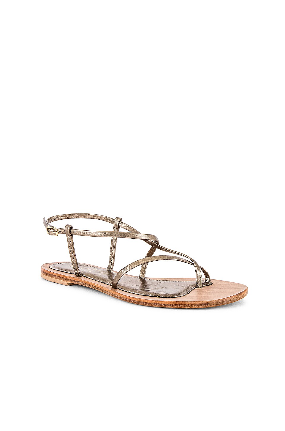 CoRNETTI Maddelena Sandal in Earthen Metallic | REVOLVE