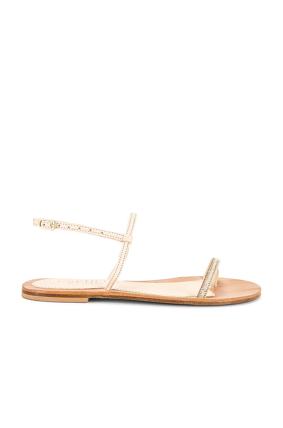 Image 1 of Laura Sandal in Beige & Natural