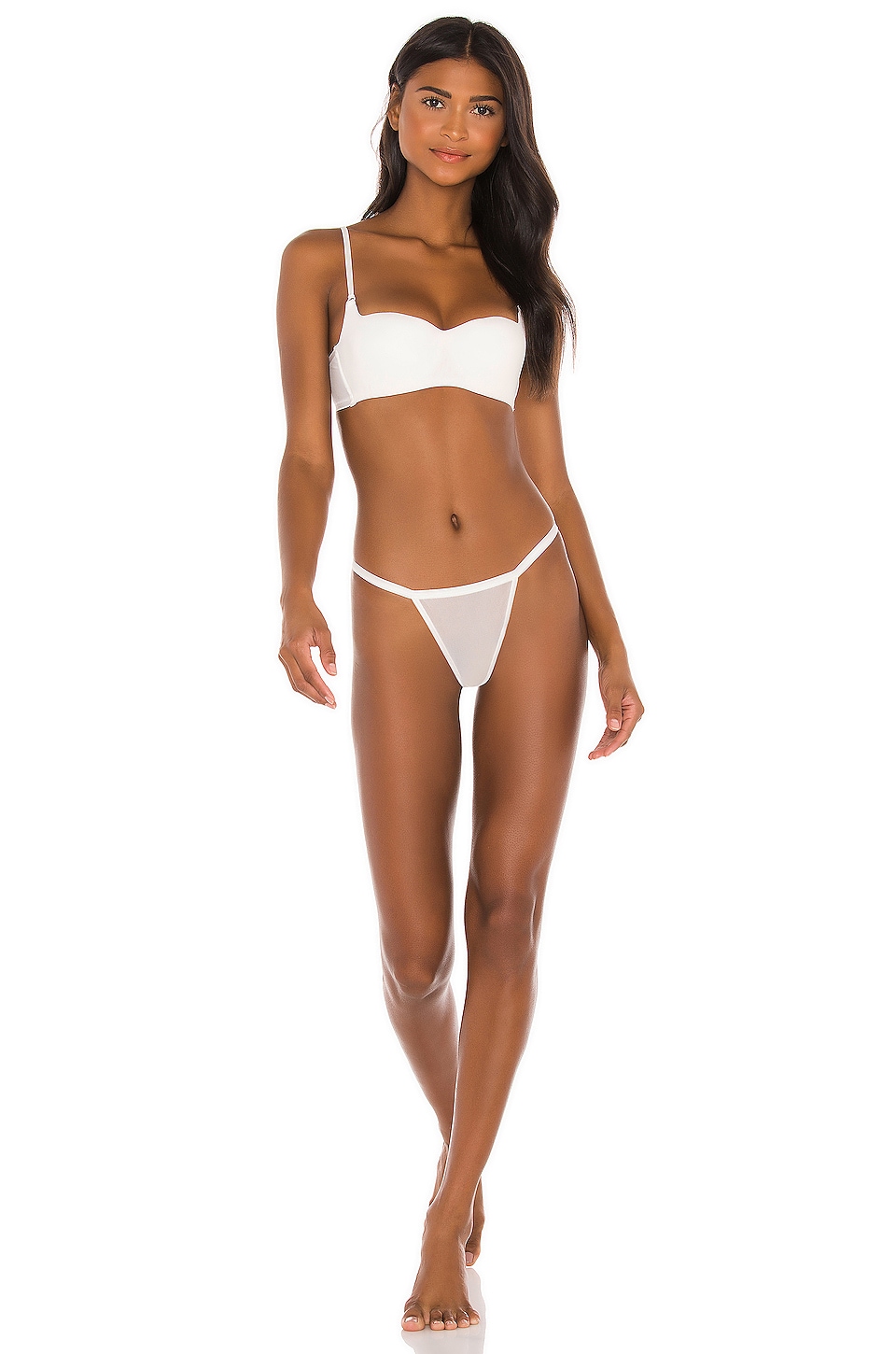 Shop Cosabella Soire G String In Moon Ivory