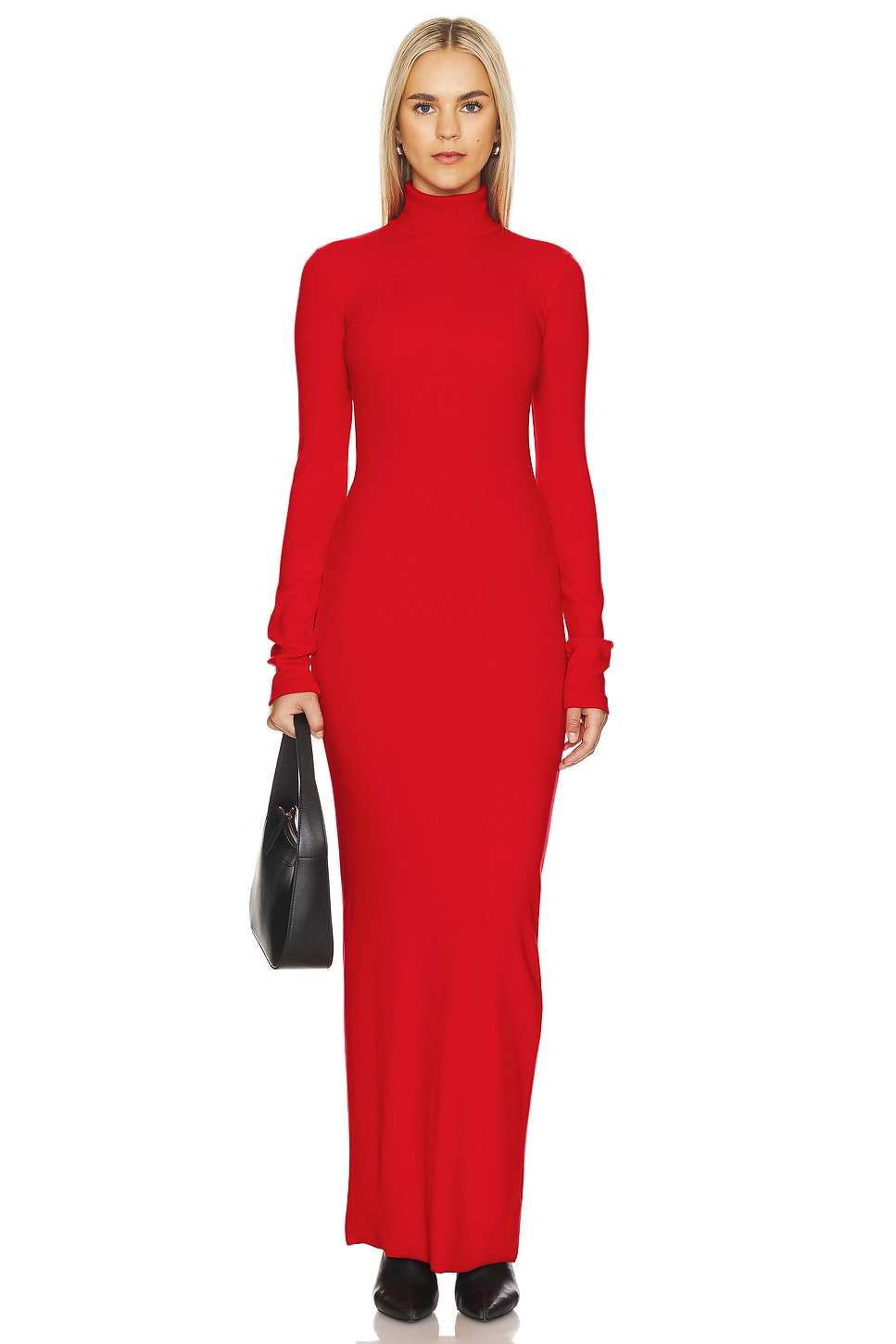 The Verona Turtleneck Maxi Dress