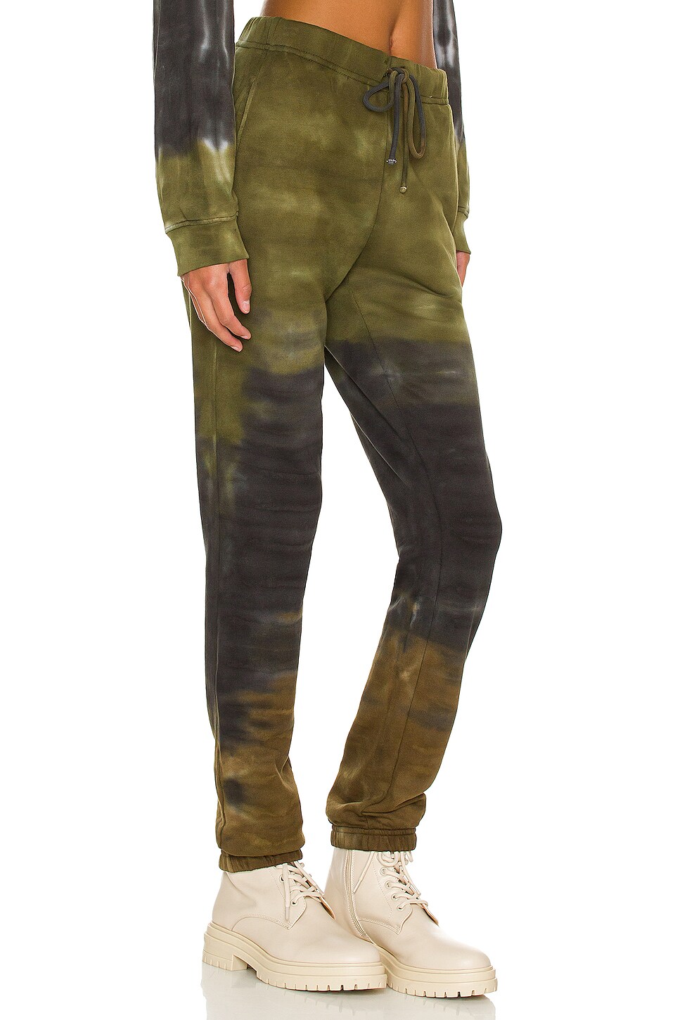 COTTON CITIZEN The Milan Sweatpant in Moss Ombre