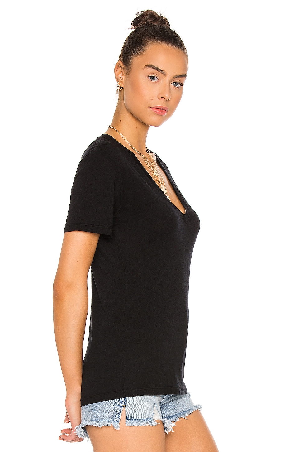 Cotton Citizen Classic V Neck Tee thumbnail