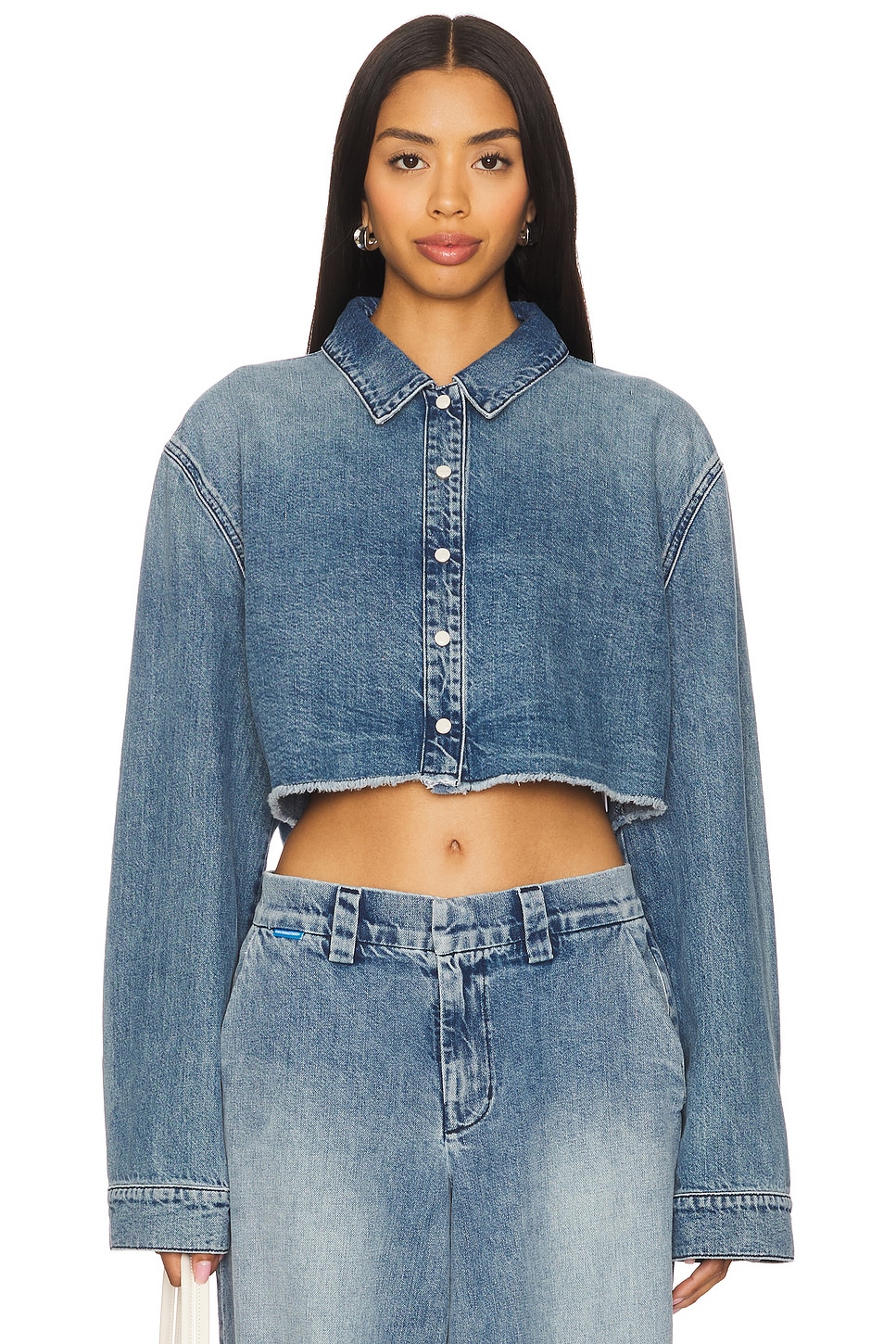 Cotton Citizen Manhattan Crop Shirt