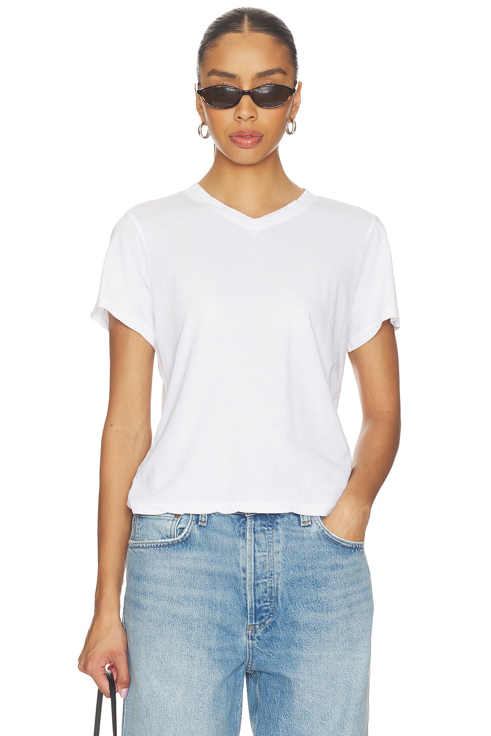 The Marseille V-neck Tee - thumbnail 2