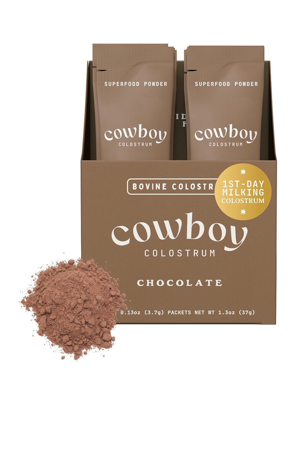 Cowboy Colostrum Chocolate Stick Packs 10ct | REVOLVE