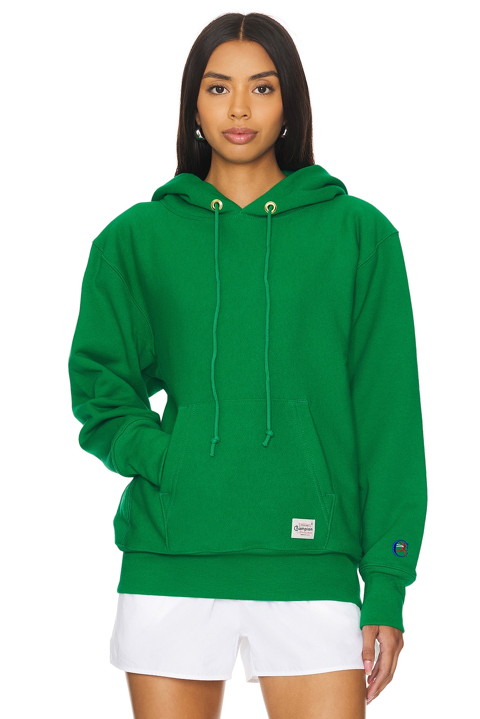 Champion hoodie womens green best sale