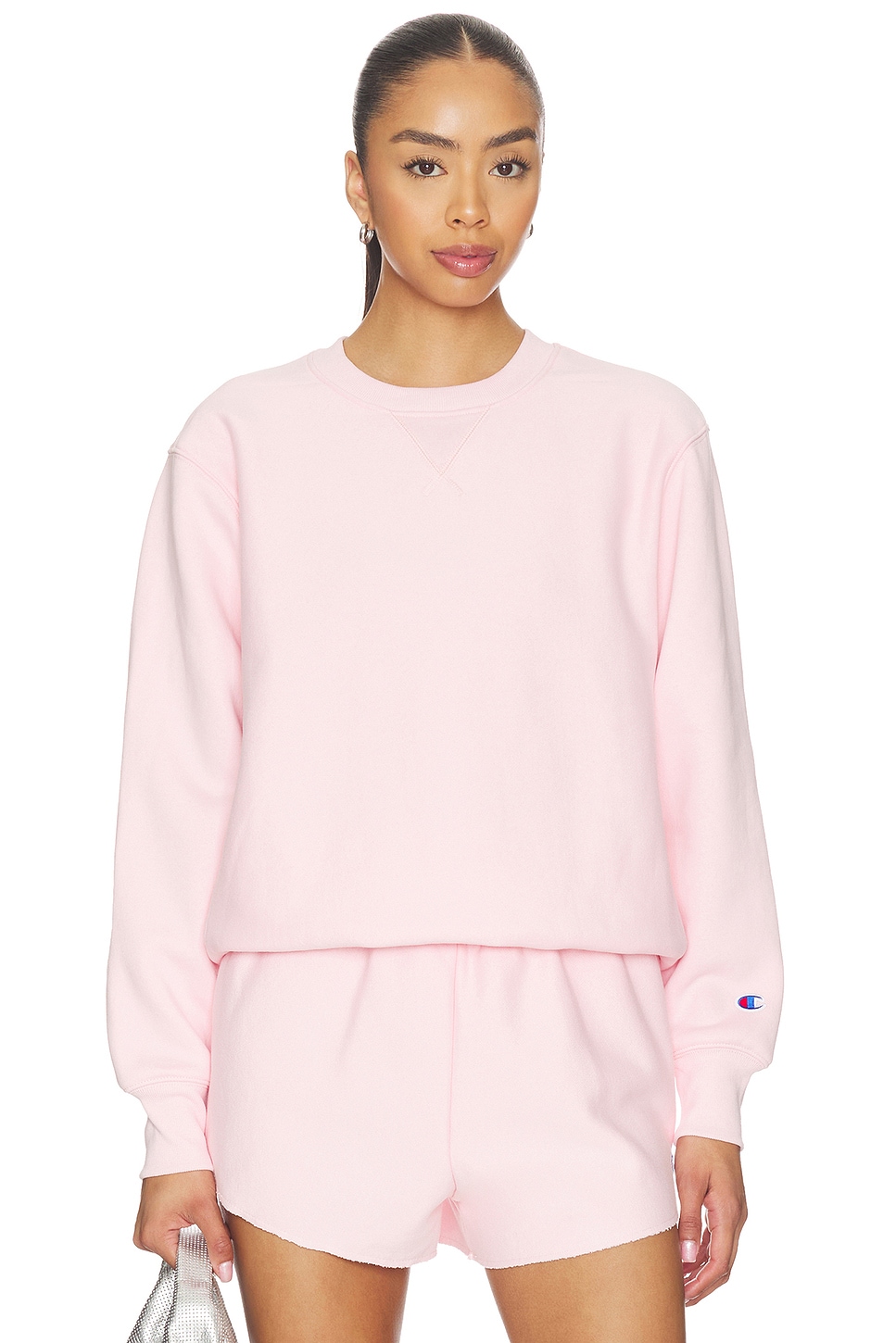 Reverse Weave Crewneck Sweater