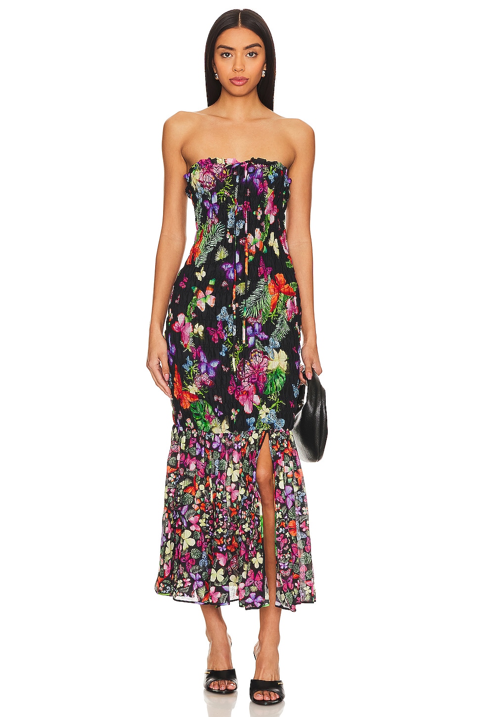 Charo Ruiz Ibiza Cala Dress in Black Borbo | REVOLVE