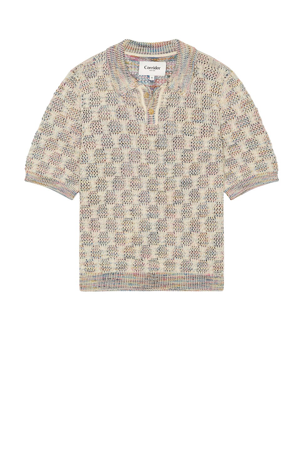 Cable Lace Polo