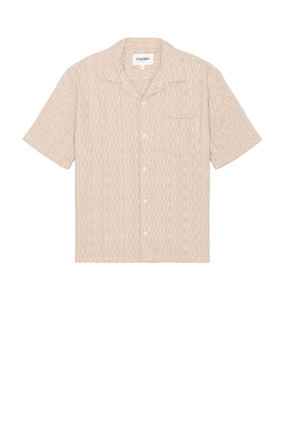 Rainbow Weave Short Sleeve Shirt