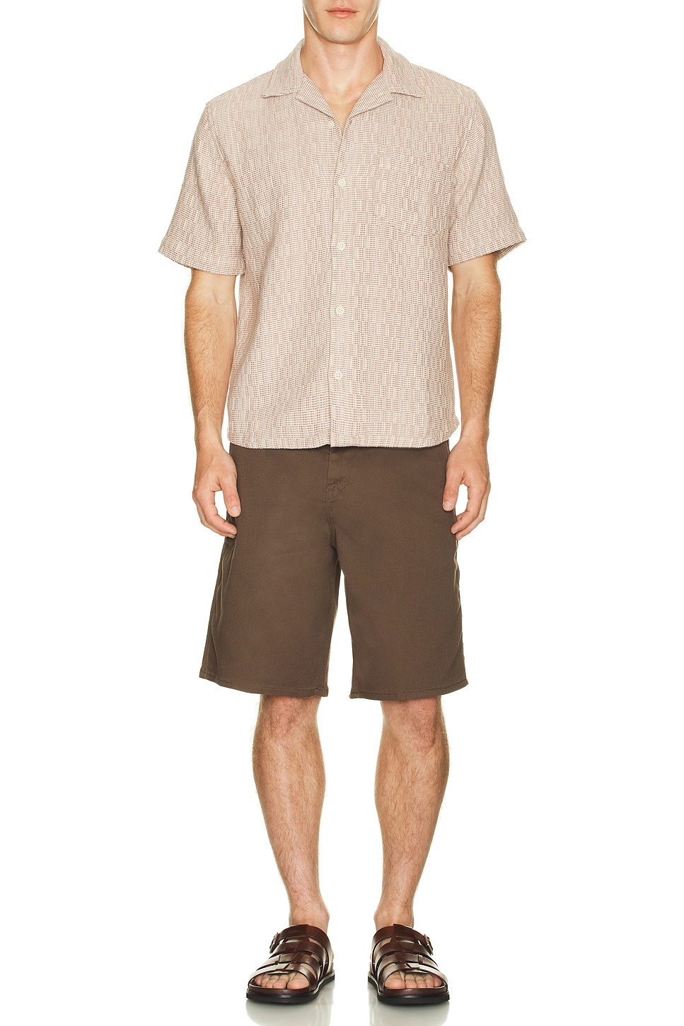 Rainbow Weave Short Sleeve Shirt