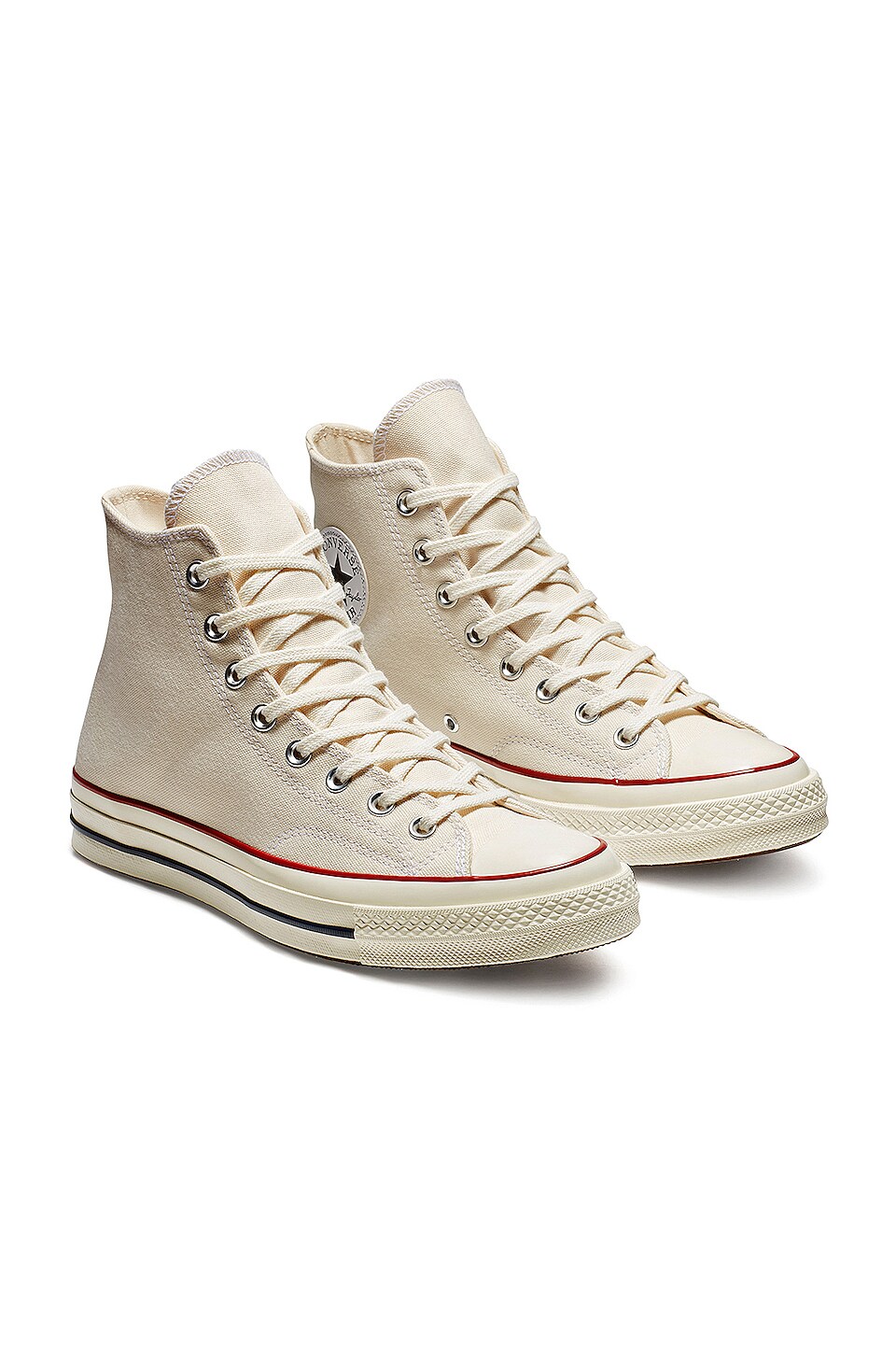 Converse Chuck 70 Hi in Parchment, Garnet & Egret