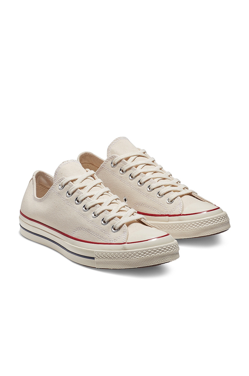 Converse Chuck 70 Ox in Parchment, Garnet, & Egret