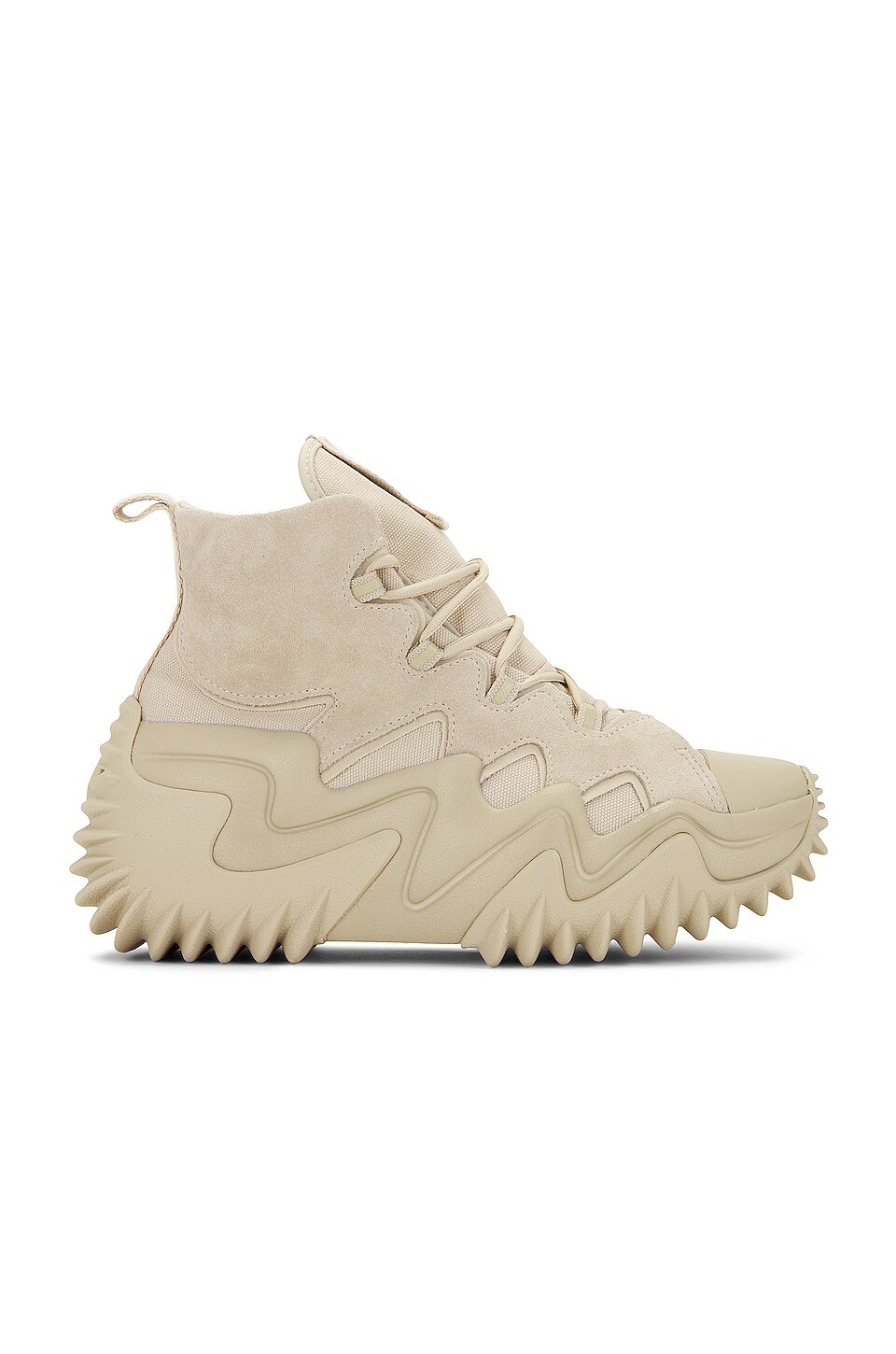 Converse Run Star Motion Cx Platform Workwear Textiles Shoe in Beach Stone