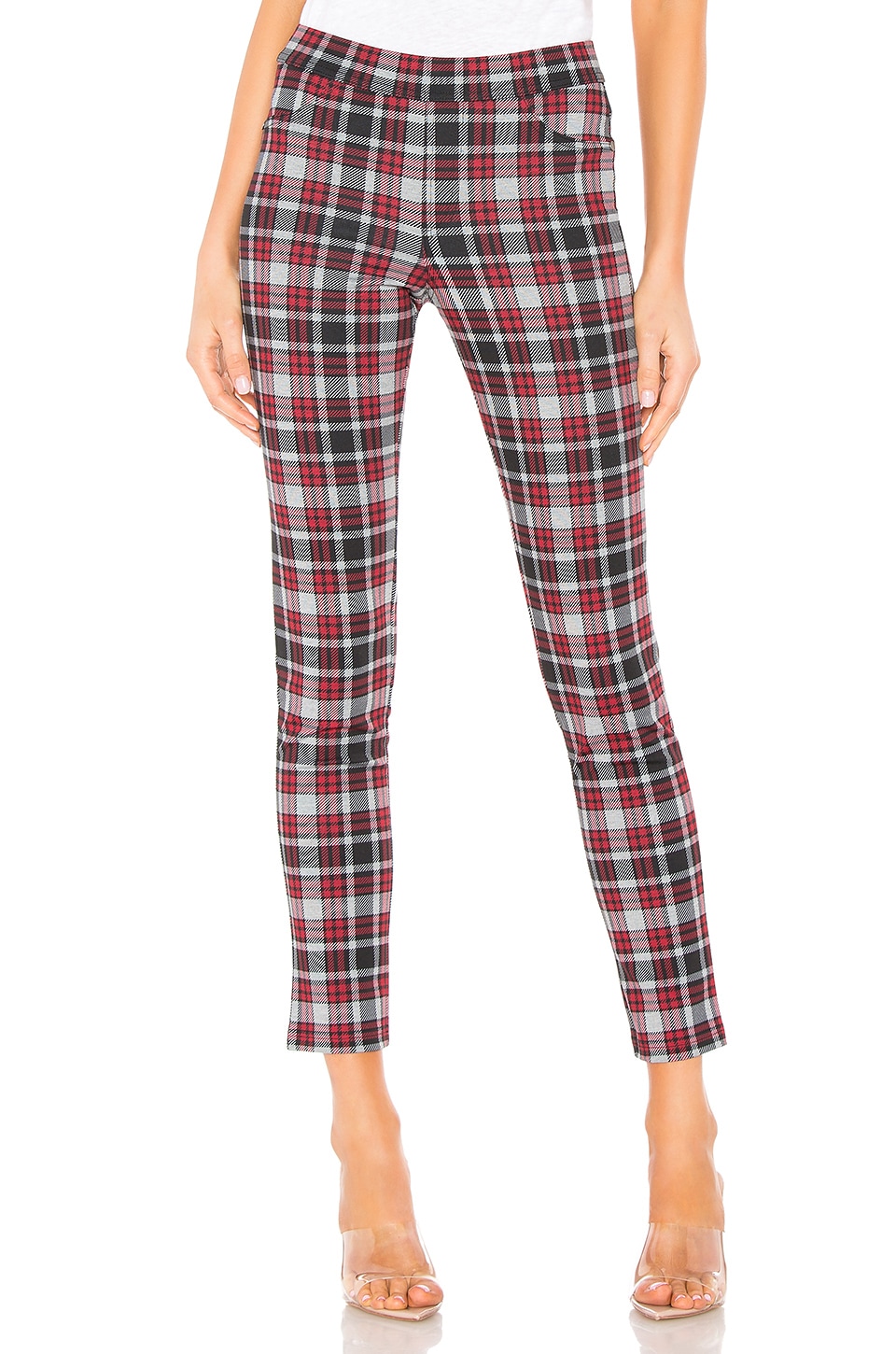 Chaser Skinny Pants in Red Plaid | REVOLVE