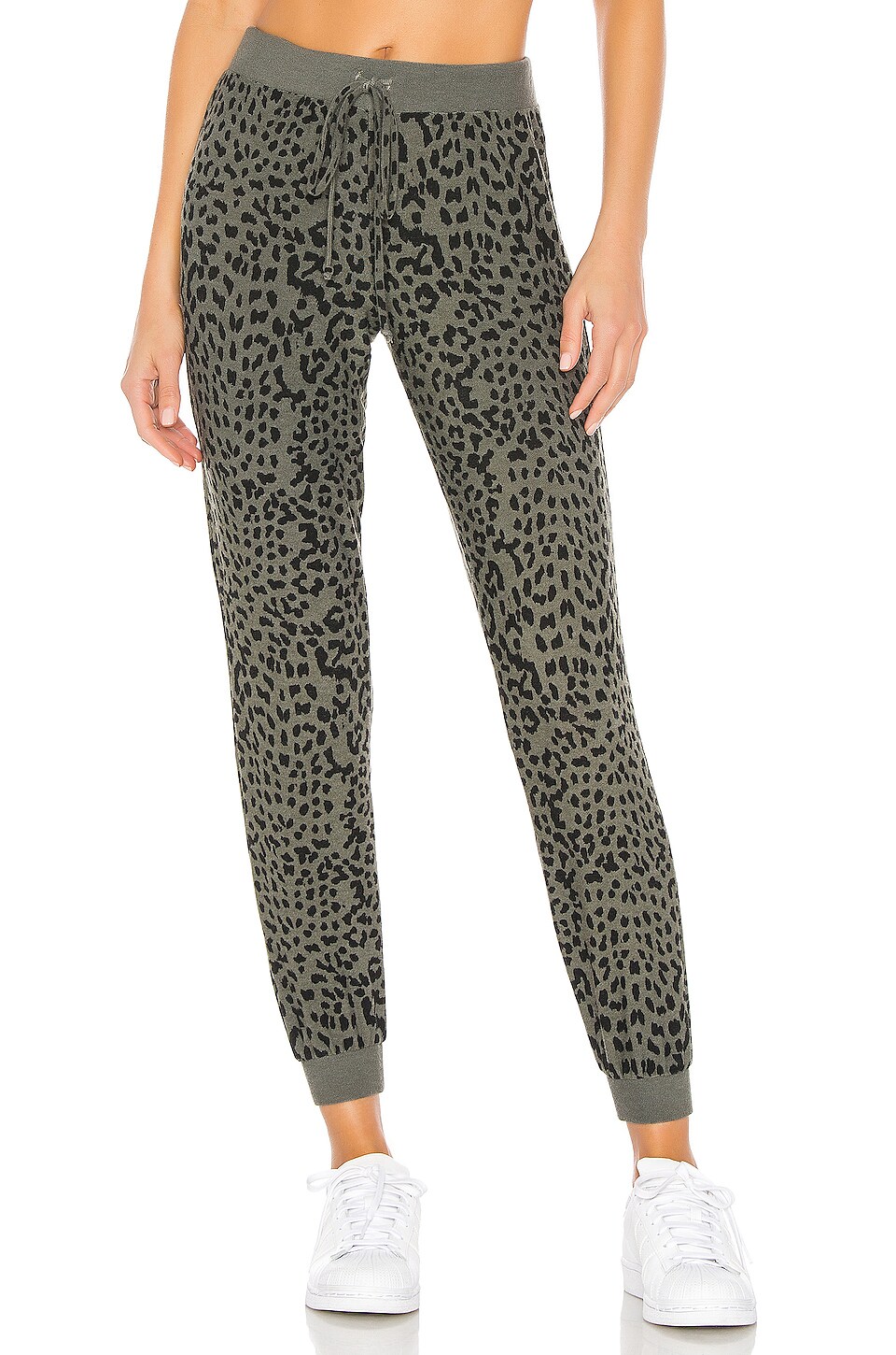 Chaser Cozy Knit Sweatpant in Safari